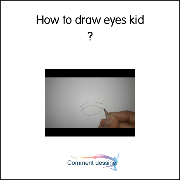 How to draw eyes kid